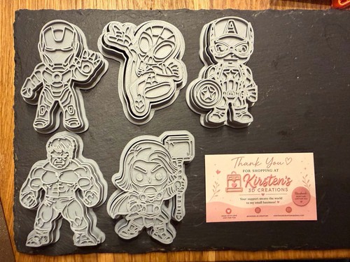 Marvel avengers cookie - marvel, cutters