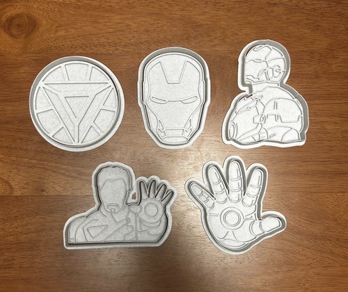 Iron man inspired cookie - iron,