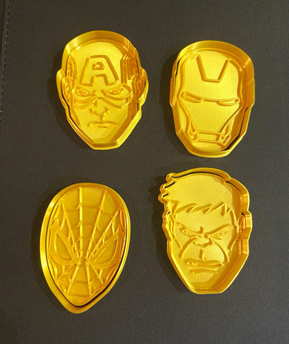 Marvel superhero cookie - superhero,