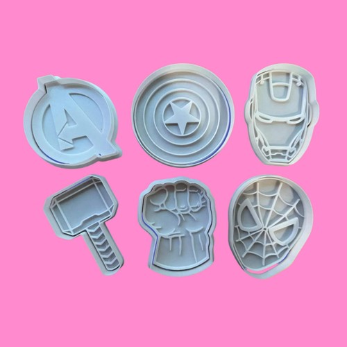 Avengers cookie cutter set - avengers,