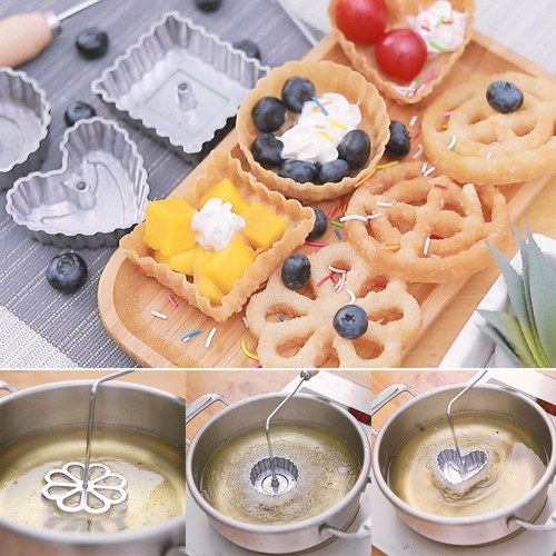 Timbale molds swedish rosette - molds,