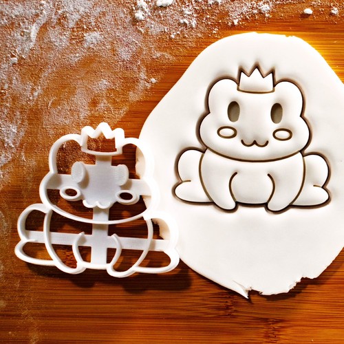 Cute frog with crown - frog,